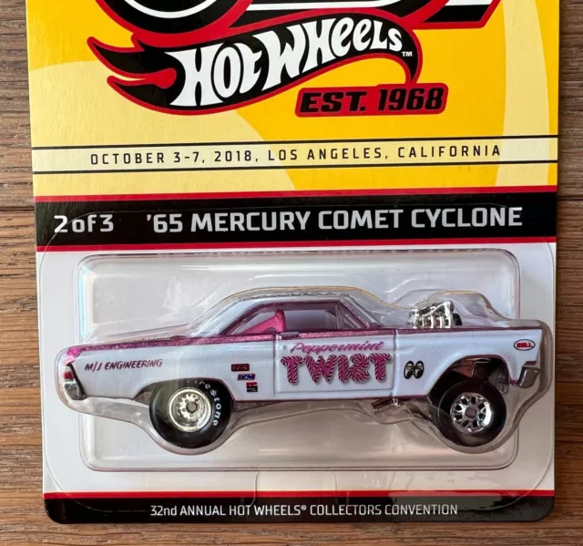 HOT WHEELS 32ND Annual Collectors Convention '65 Mercury Comet