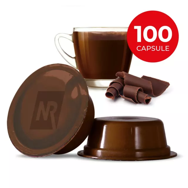 100 Capsule LAVAZZA A MODO MIO al Gusto Cioccolato Cialde Caffe Compatibili