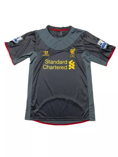 Warrior Liverpool 2012 Away Football Shirt - Black - L – Headlock