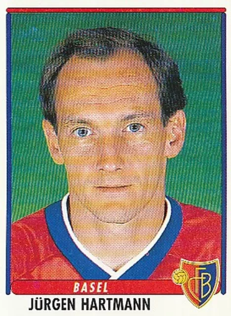 037 Jurgen Hartmann # Germany Deutschland Fc.basel Sticker Panini Football 99