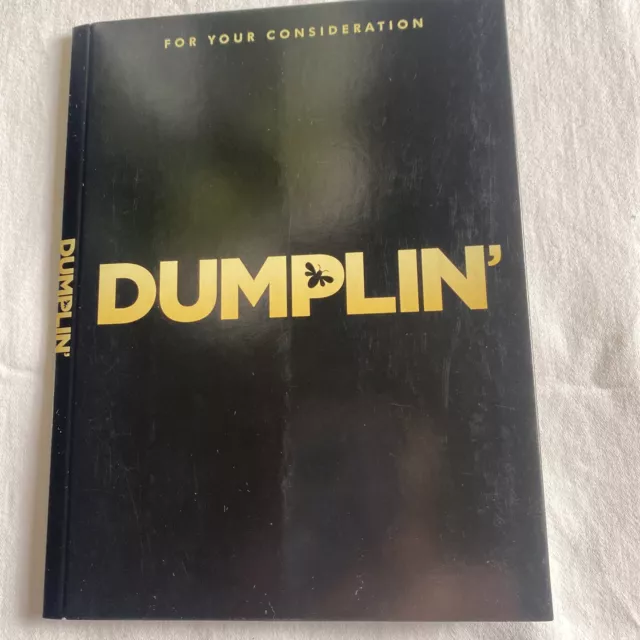 DUMPLIN' Netflix FYC BLU-RAY (NOT DVD )Jennifer Aniston  SUPER RARE!