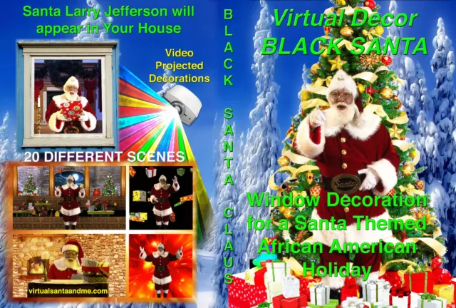 BLACK VIRTUAL SANTA PROJECTOR #2  Pro FX with LARRY JEFFERSON USB by Jon Hyers