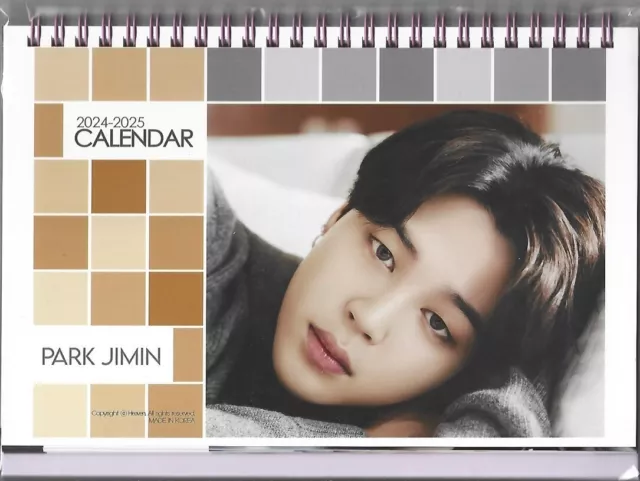 BTS JIMIN PHOTO Calendar Year 2024 & 2025 K-POP 202311-1 $27.73 - PicClick