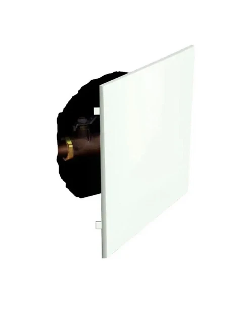 Panel de acceso Everbilt plástico blanco cargado con resorte ajustable 14 in x 14 in.@B6