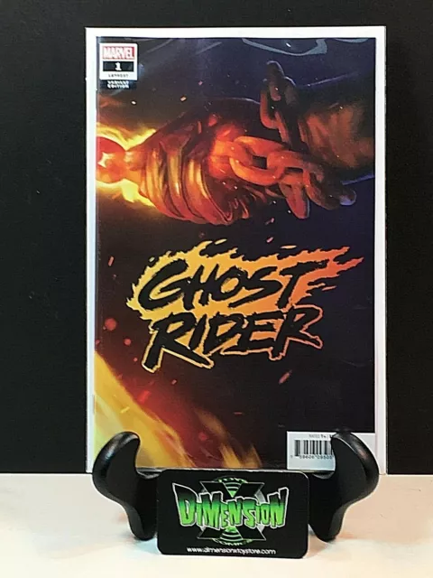 Ghost Rider #1 Lgy# 237 Rahzzah Wraparound Variant Nm 1St Print Marvel Unread