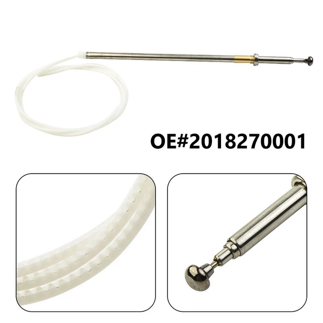 Nuova pratica 1x antenna radio aerea acciaio inox W124 W126 W201 1 pz