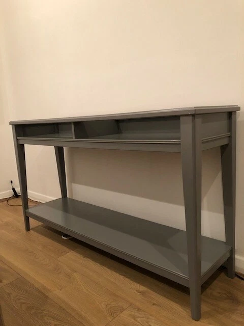 Ikea console table grey deals