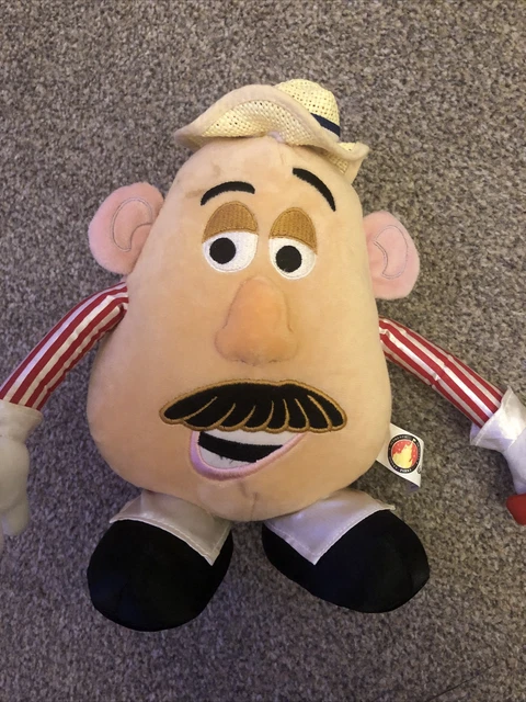 RARE TOY STORY Mania Boardwalk Barker 9" Mr. Potato Head Plush Disney ...
