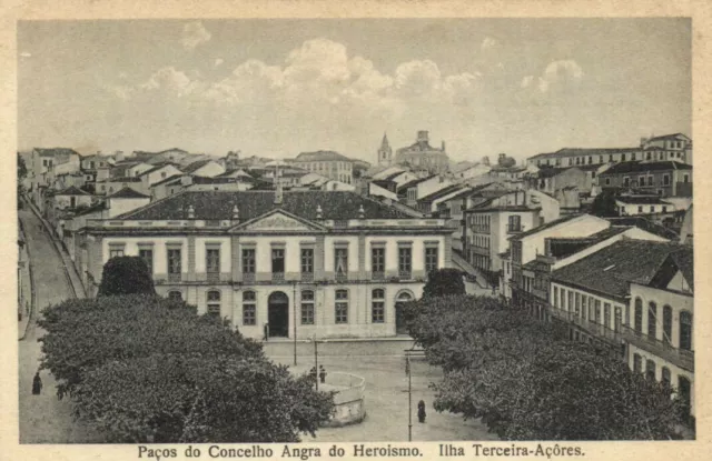 PC AZORES / PORTUGAL, ILHA TERCEIRA, ANGRA HEROISMO, Vintage Postcard (B41245)