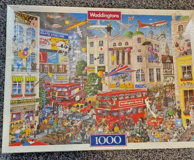 Waddingtons 'I Love London' Jigsaw Puzzle - 1000 Pieces