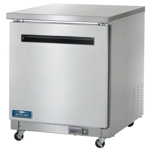 Arctic Air AUC27F 27" 1 Door Undercounter Worktop Freezer - 6.5 cu. ft.
