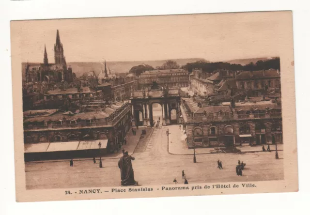 Cpa - Nancy (54) - Place Stanislas - Taken From Town Hall - Written + Tp 218