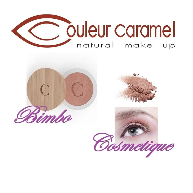 Fard à Paupières Bio Couleur Caramel - Teinte 108 "Nuit Profonde" Nacrée - 1,7g - Neuf