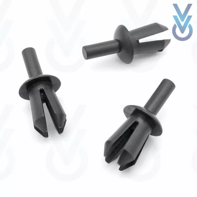 10x VVO® Front Wheel Arch Lining & Mudguard Clips for some Audi A3, A1, A4, A5
