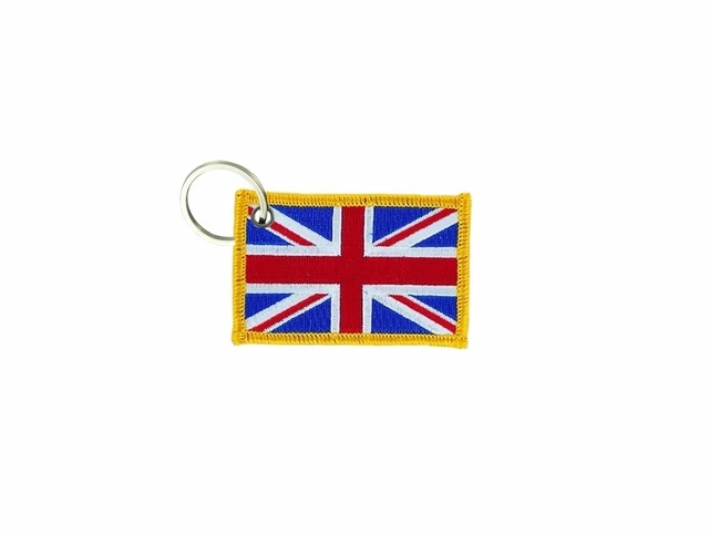 Porte-Clés Drapeau Mayotte – Patch Brodé Ecusson, Fabrication France