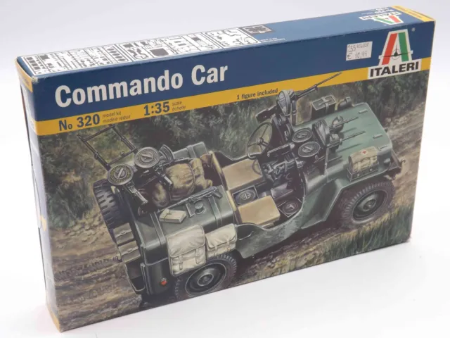 Italeri 320 Commando Car Bausatz Fahrzeug Modell 1:35 in OVP - NEU