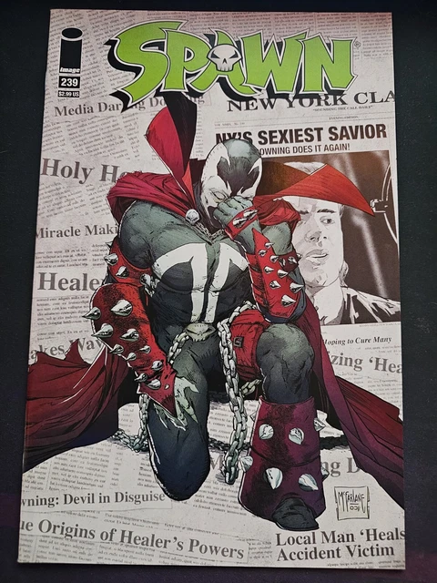 Spawn #239 Image Comics 1st Print Todd Mcfarlane 1992 Series Low Print Run NM