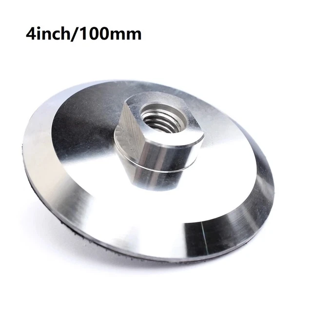 Cuscinetti lucidanti M14 10 cm 1 pz. Accessori Alluminio Backer Base M14 Pezzi