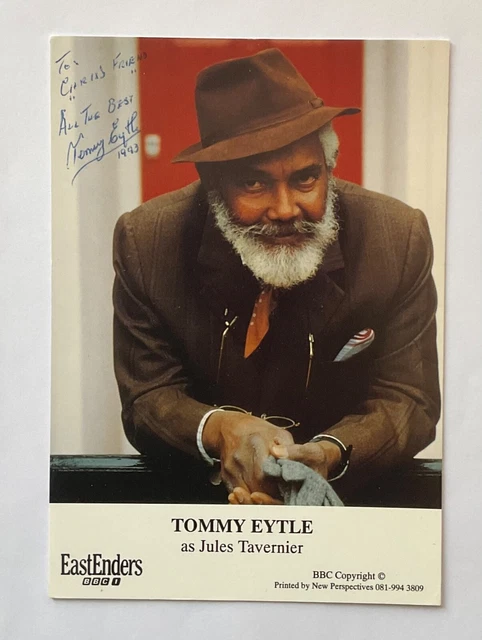 TOMMY EYTLE Genuine Handsigned Eastenders Castcard 6 x 4