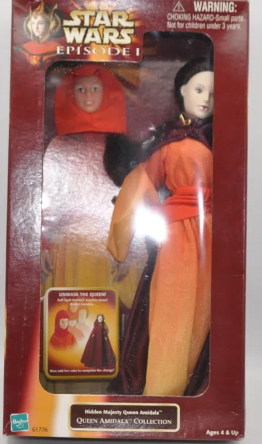 Vintage 90's Star Wars Episode 1 - Hidden Majesty Queen Amidala Doll Figure