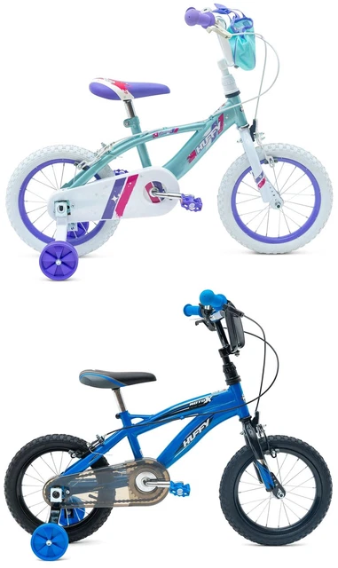 HUFFY 14 INCH Children s Fun Outdoor Bike Bicycle with Stabilisers