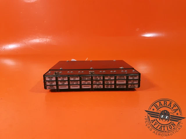 Annunciator Panel Assy (Cessna) Included Connector   Pn : 2670104-2