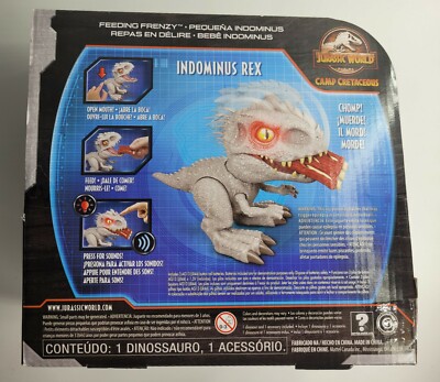 jurassic world camp cretaceous feeding frenzy indominus rex with lights and sounds