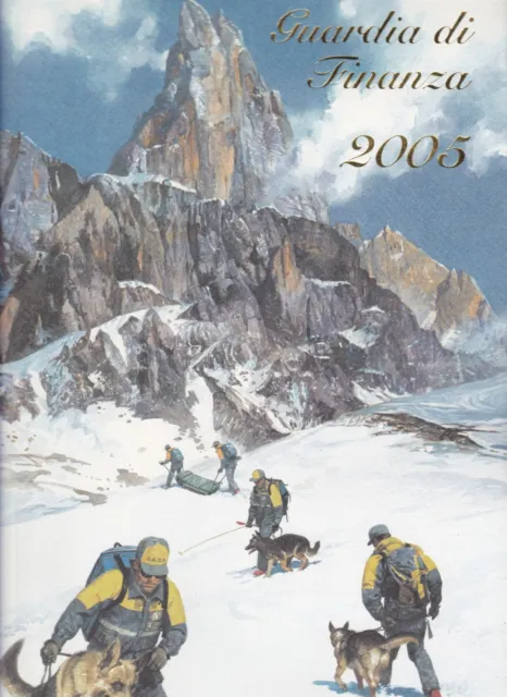 Calendario Storico della Guardia di Finanza GdF anno 2005