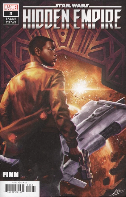 Star Wars Hidden Empire #3 Black History Month Variant Vf/Nm Marvel Hohc 2023