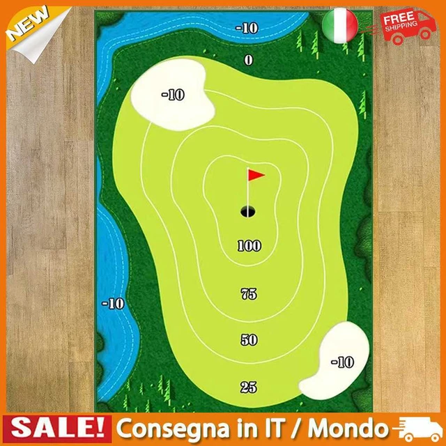 IT Golf Game Easy Storage Swing Detection Mat Parent-child Interactive Outdoor T