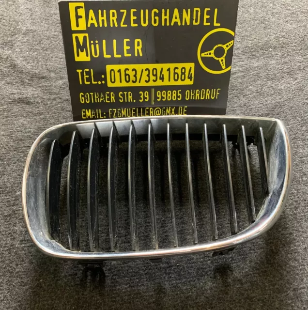 Original BMW Calandre Grille à Gauche Rein Chrome 1er E81 E82 E87