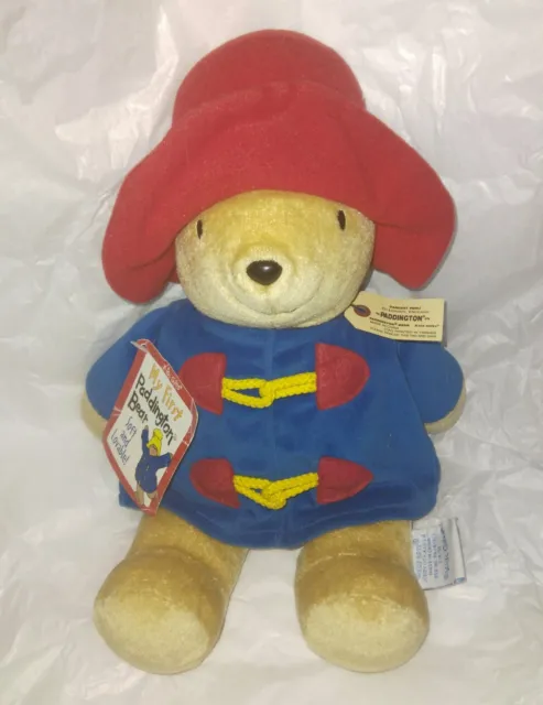 Kids Gifts Paddington Bear Plush 11" Stuffed Animal EUC