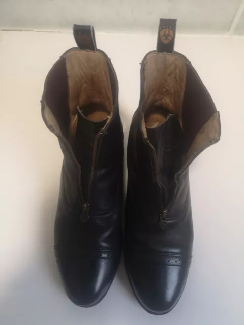 Ariat™ 9M  Paddock Boots With Deep Heel Mens Black Excellent Condition