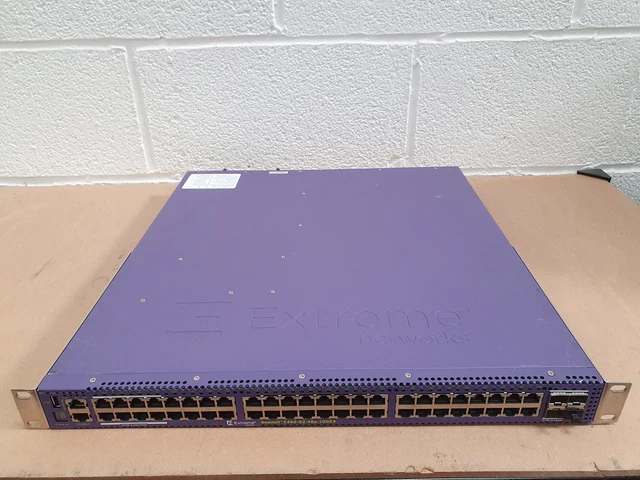 Switch Extreme Networks X460-48p 48 Ports PoE – 2 Alimentations – SummitStack – Occasion