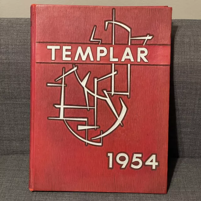1954 Temple University Philadelphia Yearbook Templar