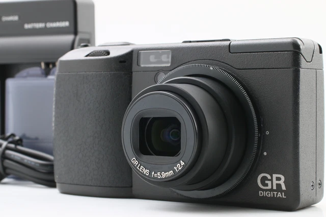 Shoot Only 000215 [MINT w/ New Battery] RICOH GR DIGITAL 8.1MP Camera From JAPAN
