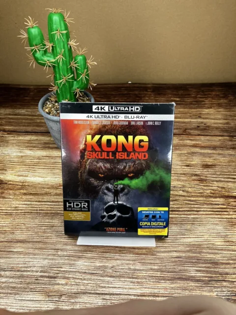 Kong - Skull Island (4K Ultra HD + Blu-Ray Disc) - ITALIANO ORIGINALE SIGILLATO