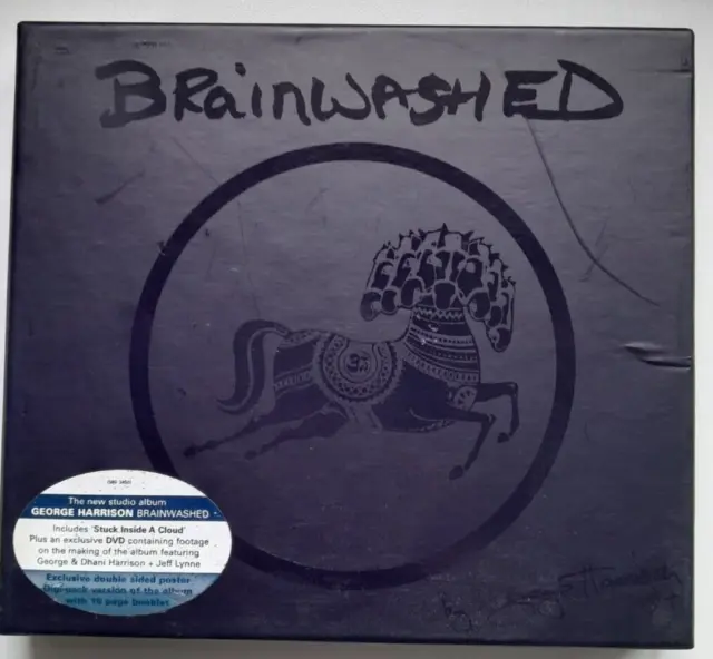 George Harrison – Brainwashed - CD + DVD Box Set + Poster - Sticker - Booklet