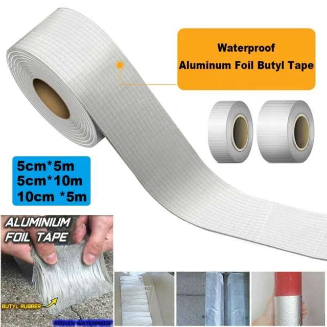Cinta selladora de conductos de papel de aluminio autoadhesiva resistente al calor autoadhesiva de aluminio