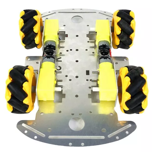 4WD Smart Robot Car Chassis Kit - Motor, Clutch,