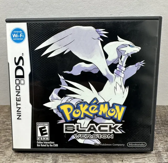 Pokémon Pokemon Black Version 2 REPRODUCTION CASE No Game 
