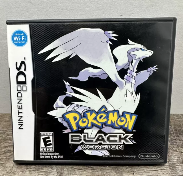 Pokémon Pokemon Black Version REPRODUCTION CASE No Game 