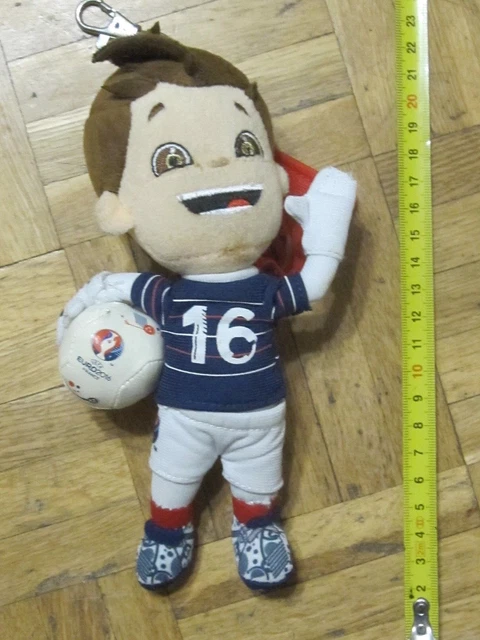 Porte-clés Collector Euro 2016 Mascotte Super Victor Goalix - UEFA, En PVC #4