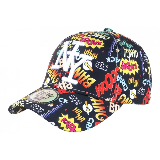 Casquette Baseball Piraterie Music - Noire Avec Strass Réfléchissants - Taille Unique Unisexe