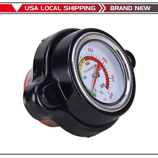 1.8 BAR HIGH Pressure Radiator Cap Temperature Gauge For YAMAHA RHINO