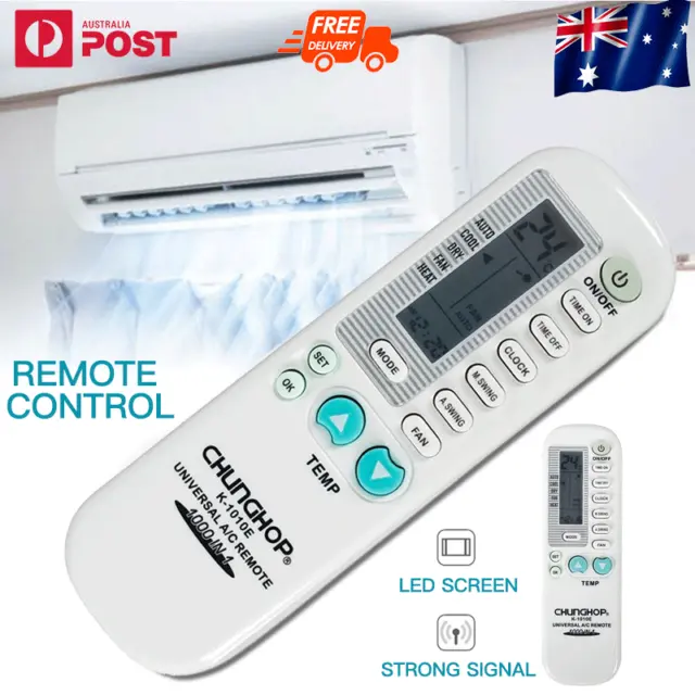 Universal Air Conditioner Remote Control AC Multibrand Airconditioning Aircon