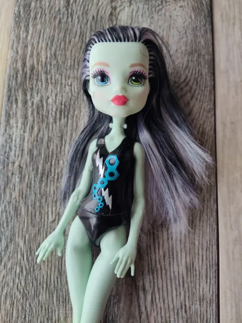 Monster High Day-To-Night Fashion Frankie Stein Doll BLACK & WHITE HAIR GHOUL
