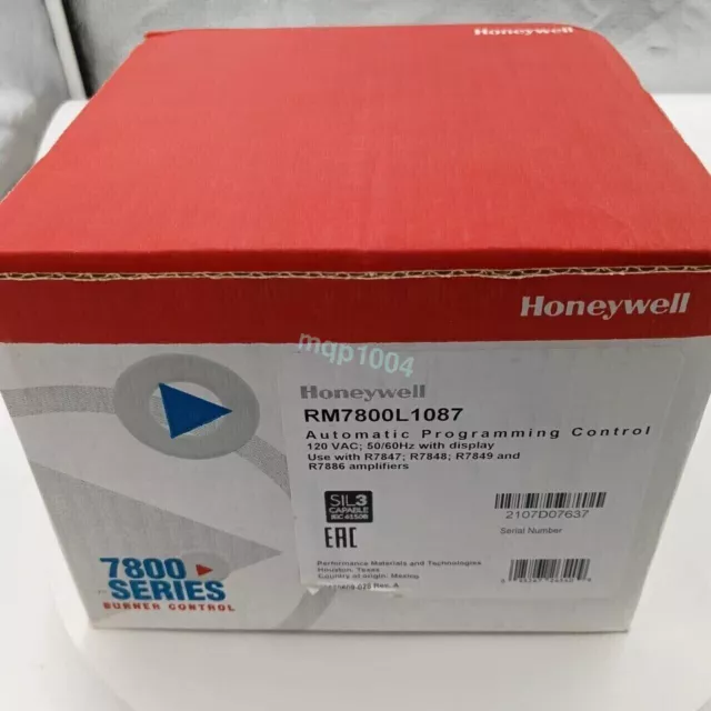 1PC Honeywell RM7800L1087 Burner Control RM7800 L1087 New Expedited Shipping