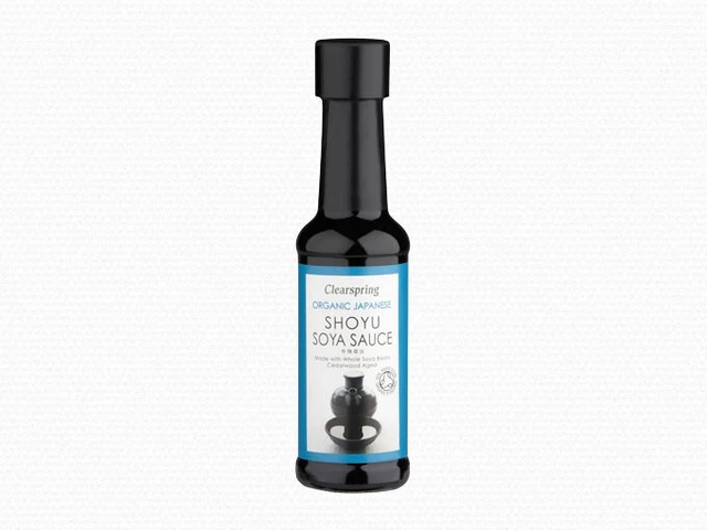 Salsa di soia Shoyu giapponese biologica a molla autentica e saporita - 150 mlx3