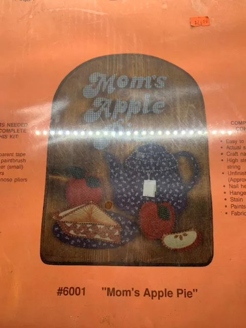 Kit artesanal vintage Trends primos de campo ""Moms Apple Pie"" 6001 nuevo de lote antiguo raro